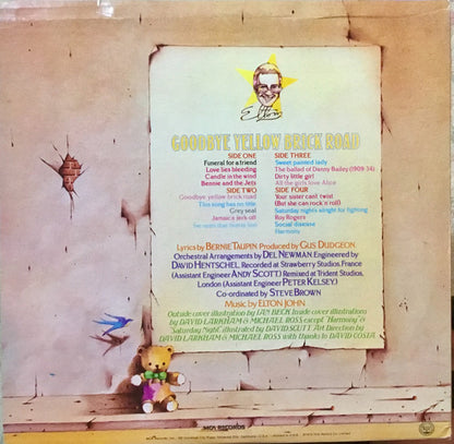 Elton John : Goodbye Yellow Brick Road (2xLP, Album, Pin)