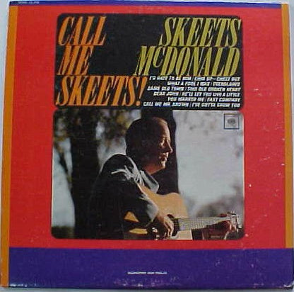 Skeets McDonald : Call Me Skeets! (LP, Mono)