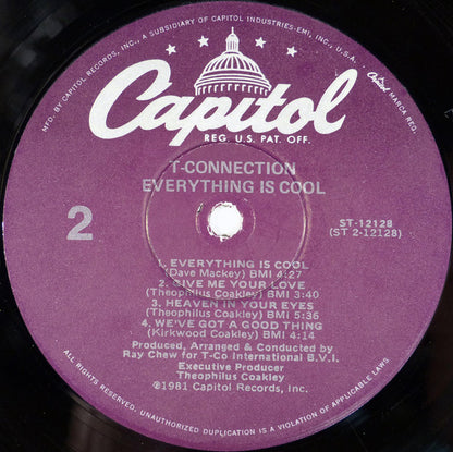 T-Connection : Everything Is Cool (LP, Album, Win)