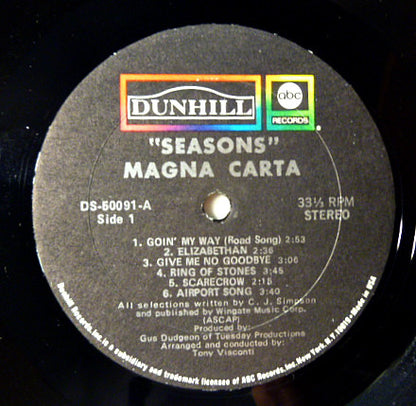 Magna Carta : Seasons (LP, Album, Gat)