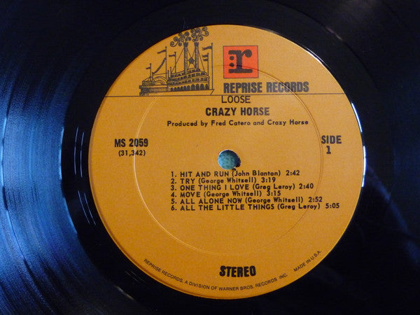 Crazy Horse : Loose (LP, Album, Pit)
