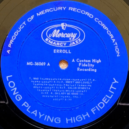 Erroll Garner : Erroll (LP, Album, Mono, RP, Ind)