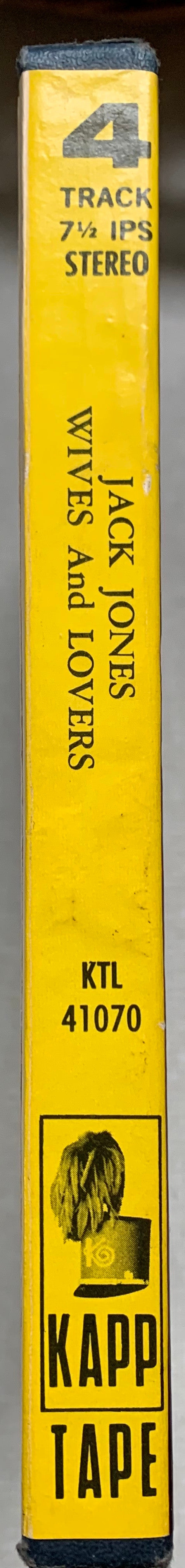 Jack Jones : Wives And Lovers (Reel, 4tr Stereo, 7" Reel)