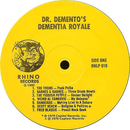 Dr. Demento : Dr. Demento's Dementia Royale (LP, Comp)