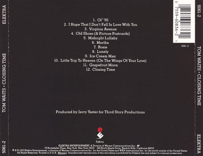 Tom Waits : Closing Time (CD, Album, RE)