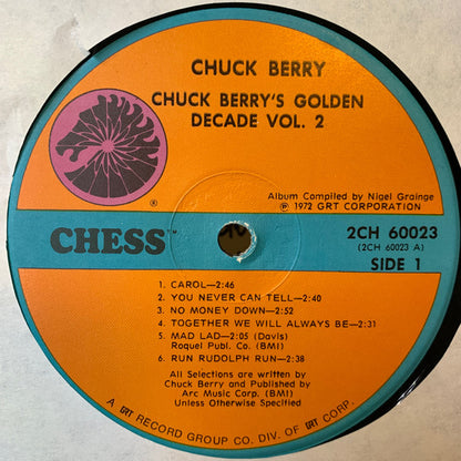 Chuck Berry : Chuck Berry's Golden Decade Vol.2 (2xLP, Comp)