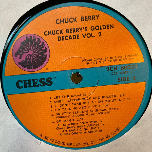 Chuck Berry : Chuck Berry's Golden Decade Vol.2 (2xLP, Comp)