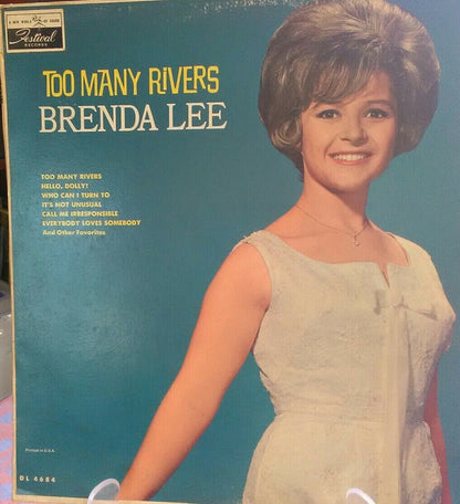 Brenda Lee : Too Many Rivers (LP, Album, Mono)