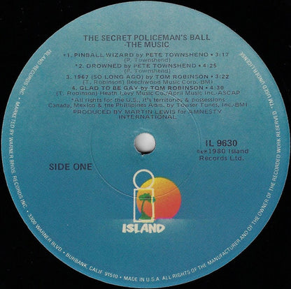 Various : The Secret Policeman's Ball (The Music) (LP, Album, Jac)