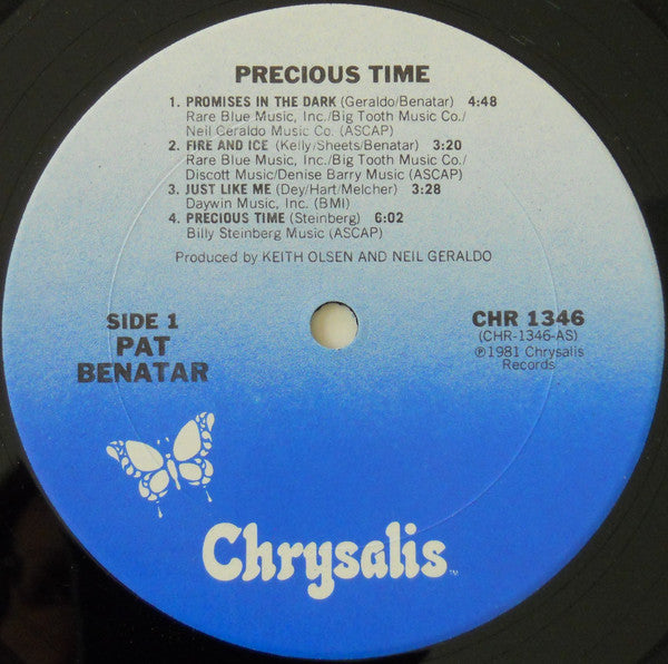 Pat Benatar : Precious Time (LP, Album, RE)