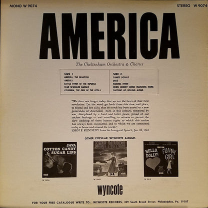 The Cheltenham Orchestra And Chorus : America (LP)