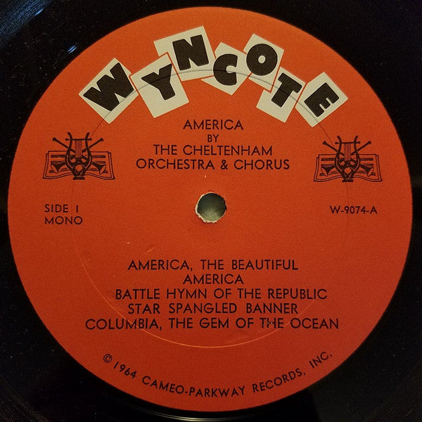 The Cheltenham Orchestra And Chorus : America (LP)