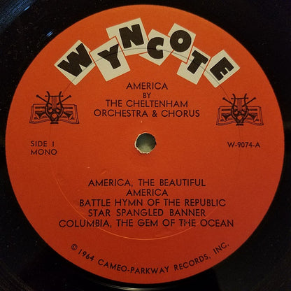 The Cheltenham Orchestra And Chorus : America (LP)