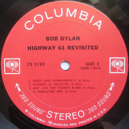 Bob Dylan : Highway 61 Revisited (LP, Album, RE)
