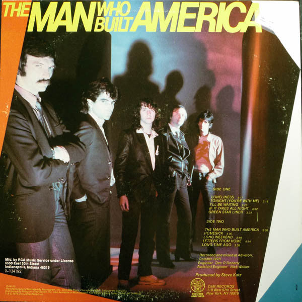 Horslips : The Man Who Built America (LP, Album, San)