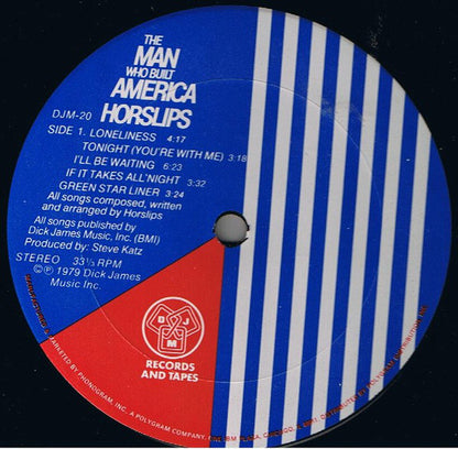 Horslips : The Man Who Built America (LP, Album, San)