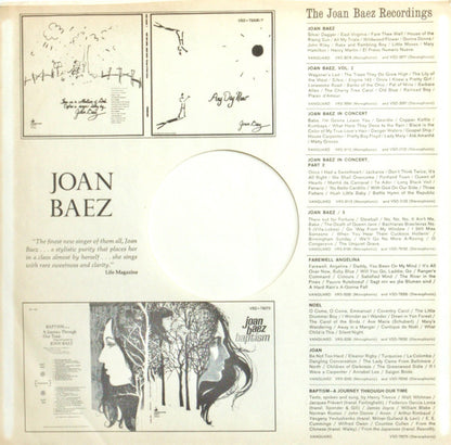 Joan Baez : One Day At A Time (LP, Album, Gat)