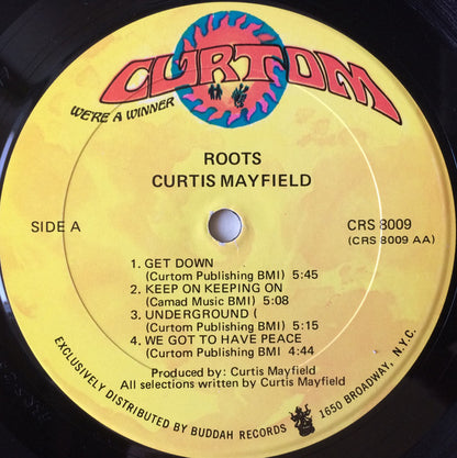 Curtis Mayfield : Roots (LP, Album)