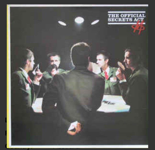 M (2) : The Official Secrets Act (LP, Album)