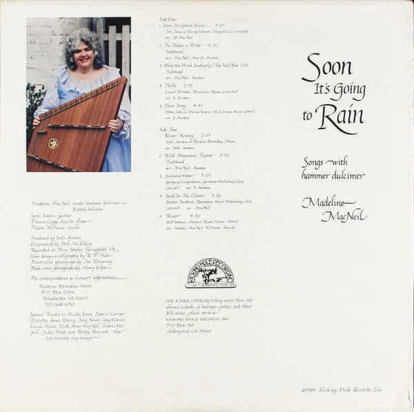 Madeline MacNeil : Soon It's Going to Rain (LP, Album)