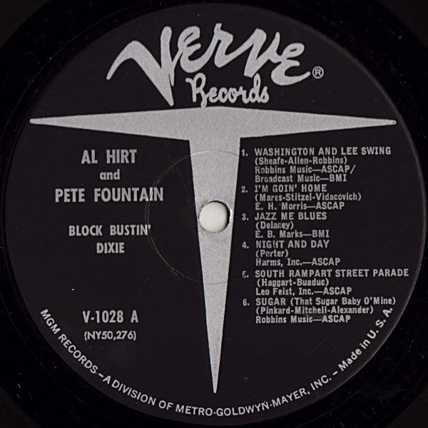 Al Hirt / Pete Fountain : Blockbustin' Dixie (LP, Album, Mono, RE)