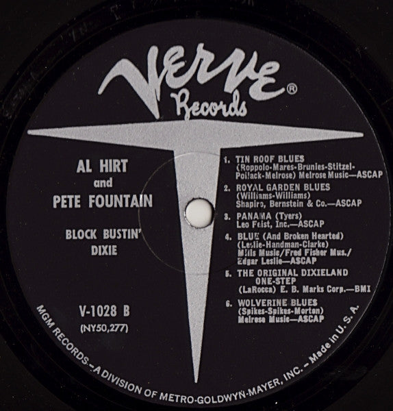 Al Hirt / Pete Fountain : Blockbustin' Dixie (LP, Album, Mono, RE)