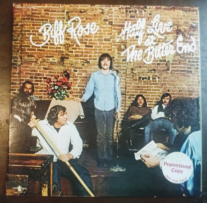 Biff Rose : Half Live At The Bitter End  (LP, Album, Promo)