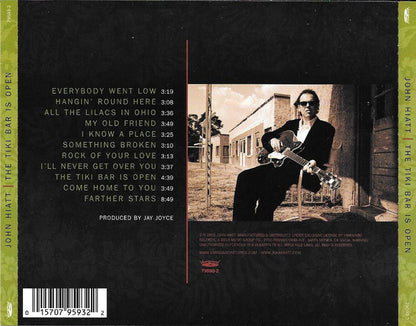 John Hiatt : The Tiki Bar Is Open (CD, Album)
