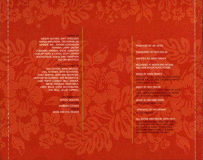 John Hiatt : The Tiki Bar Is Open (CD, Album)