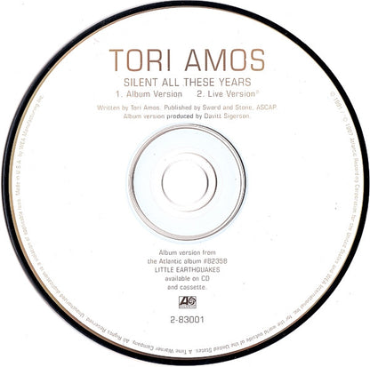 Tori Amos : Silent All These Years (CD, Single, RE, Sli)