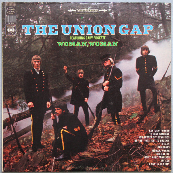 Gary Puckett & The Union Gap : Woman, Woman (LP, Album, Pit)