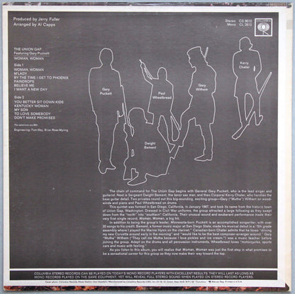 Gary Puckett & The Union Gap : Woman, Woman (LP, Album, Pit)