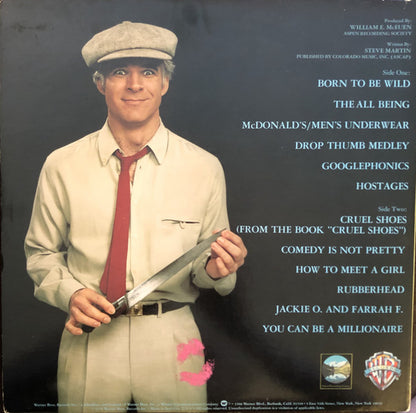 Steve Martin (2) : Comedy Is Not Pretty (LP, Album, RP, Ter)
