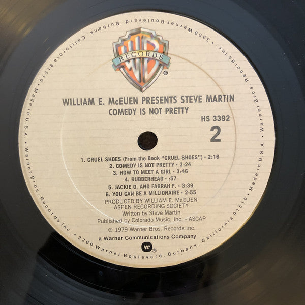 Steve Martin (2) : Comedy Is Not Pretty (LP, Album, RP, Ter)