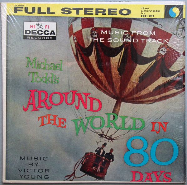 Victor Young : Michael Todd's Around The World In 80 Days (Music From The Sound Track) (LP, Album, RP, Glo)
