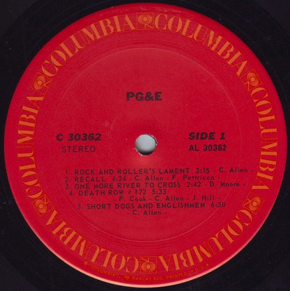 Pacific Gas & Electric : PG&E (LP, Album, San)