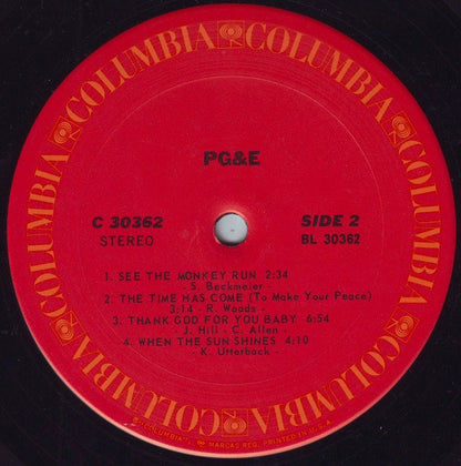 Pacific Gas & Electric : PG&E (LP, Album, San)