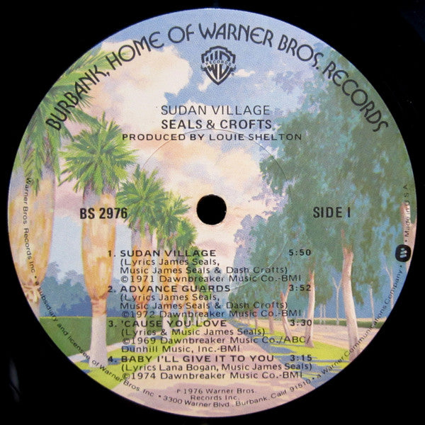 Seals & Crofts : Sudan Village (LP, Album, Los)