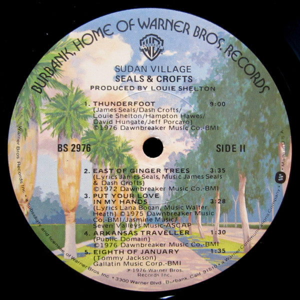 Seals & Crofts : Sudan Village (LP, Album, Los)