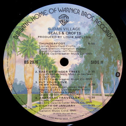 Seals & Crofts : Sudan Village (LP, Album, Los)