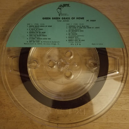 Tom Jones : Green, Green Grass Of Home (Reel, 4tr Stereo, 7" Reel)