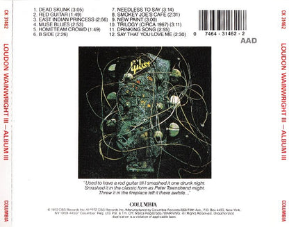 Loudon Wainwright III : Album III (CD, RE)