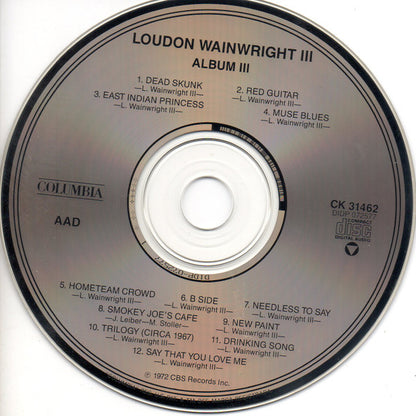 Loudon Wainwright III : Album III (CD, RE)