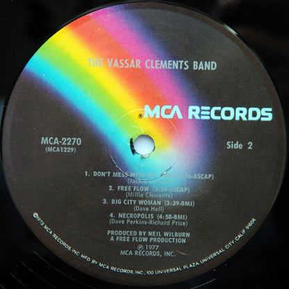 The Vassar Clements Band : The Vassar Clements Band (LP, Album, Pin)