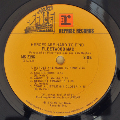 Fleetwood Mac : Heroes Are Hard To Find (LP, Album, Pit)