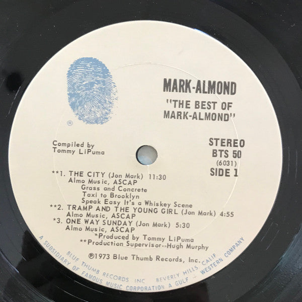 Mark-Almond : The Best Of Mark-Almond (LP, Comp, Pit)
