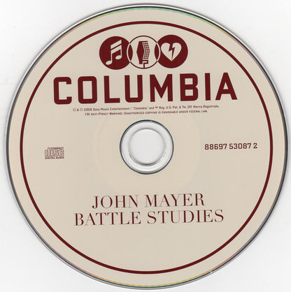 John Mayer : Battle Studies (CD, Album)