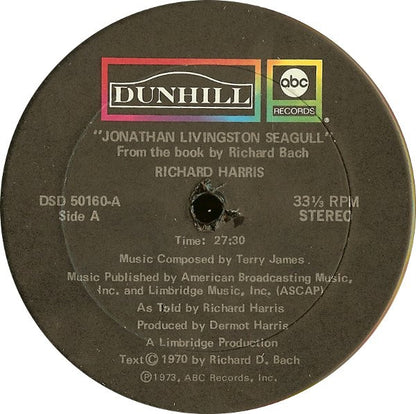 Richard Bach, Richard Harris, Terry James : Jonathan Livingston Seagull (LP, Album)