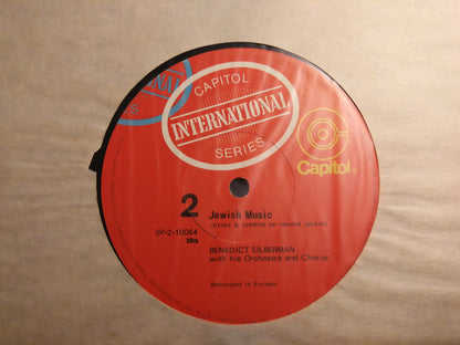 Benedict Silberman His Chorus & Orchestra : Jewish Music (LP)