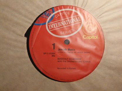 Benedict Silberman His Chorus & Orchestra : Jewish Music (LP)